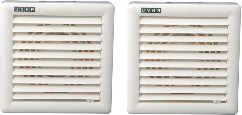 USHA Crisp Air Premia - BV pack of 2 150 mm Exhaust Fan(white)