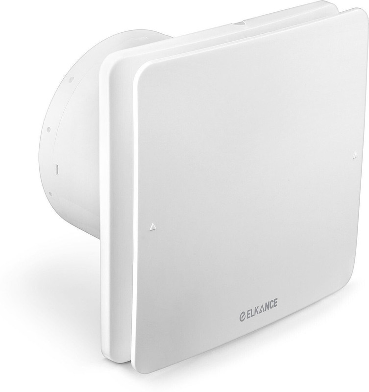 ELKANCE Canon ( 6 Inch ) Axial | BLDC Motor |ABS PP Plastic Body 150 mm Exhaust Fan(White)