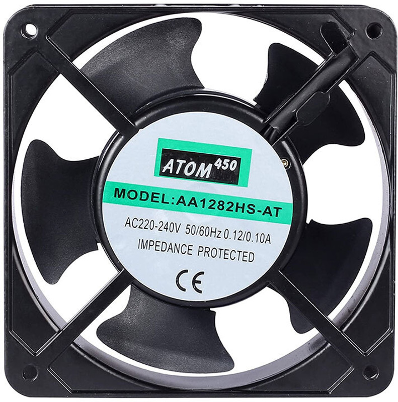 B K Jagan and Co Atom Cooling Blower Exhaust Rotary AC Axial Multipurpose Fan 120 mm Exhaust Fan(Black)