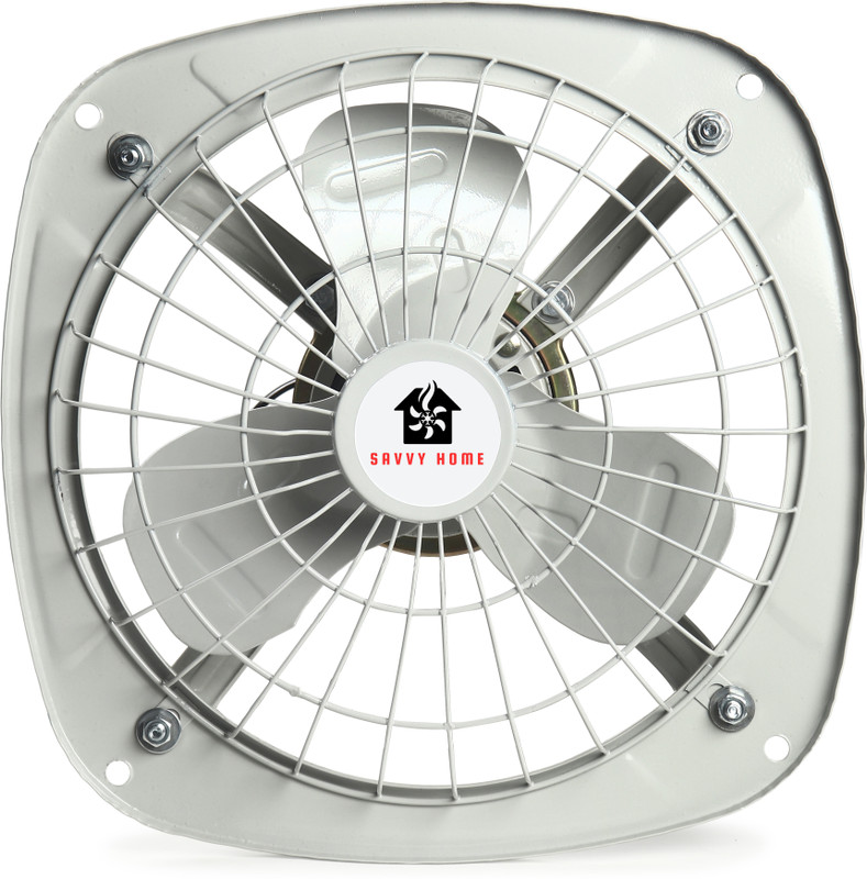 Savvy Home 9 Inch Ultra High Speed Copper Fan Fresh Air Fan| Exhaust Fan | 9FA/White-2 230 mm Exhaust Fan(Monsoon Grey)