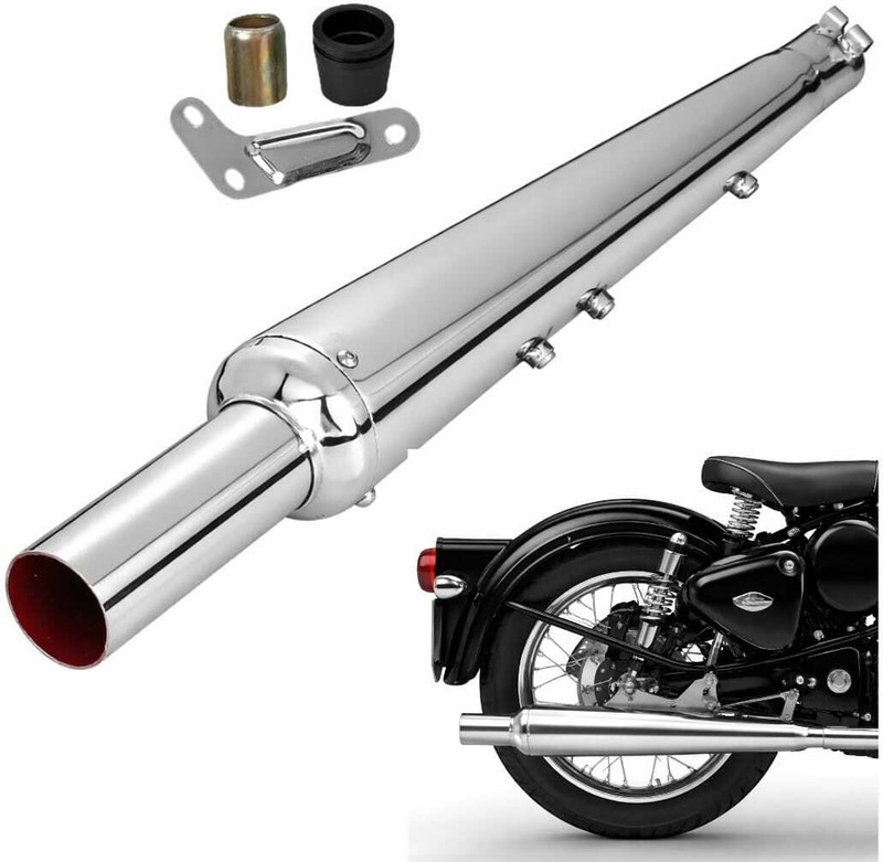 Khajanchi Gold Star Silencer for Classic-350/ Standard-350 Exhaust Muffler Tip