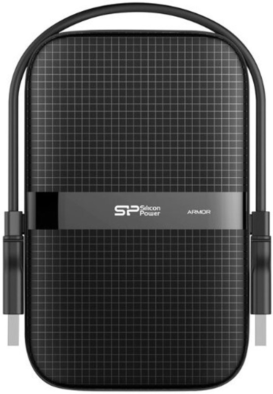 Silicon Power 2 TB External Hard Disk Drive (HDD) USB 3.2, Compatible with Windows, Linux and Mac OS(Black)