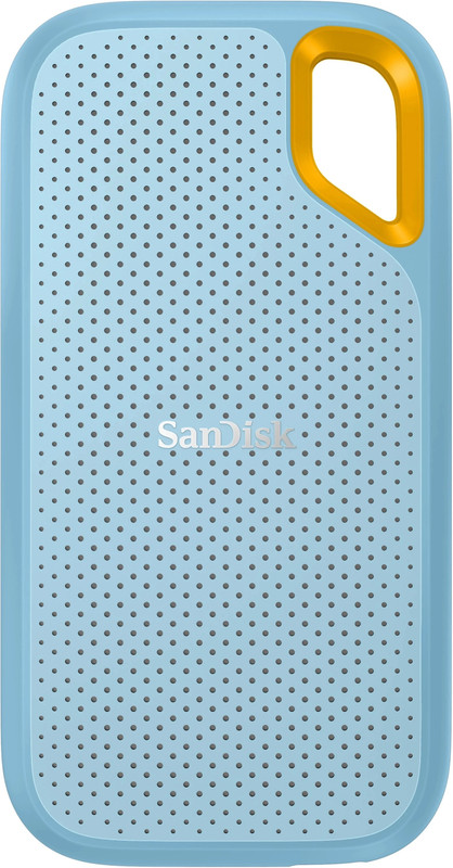 SanDisk Extreme Portable 1 TB External Solid State Drive (SSD) 1050MB/s, 1000MB/s W, 3mtr Drop Protection, PC,MAC & TypeC Enabled, 5Y Warranty(Sky Blue)
