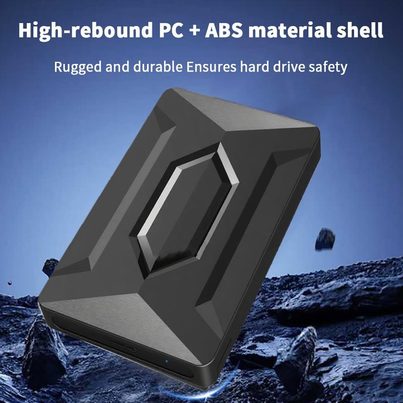 ULTRABYTES 1 TB External Hard Disk Drive (HDD)(Transpernt)