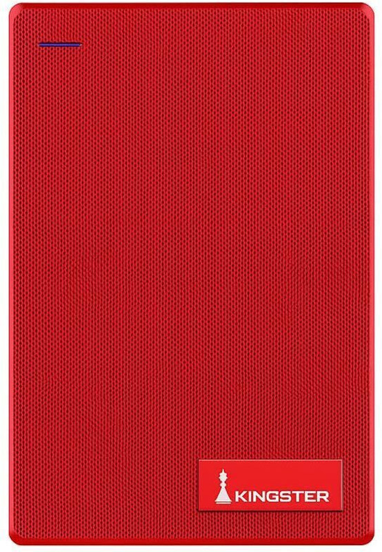kingster 1 TB External Hard Disk Drive (HDD)(Red)