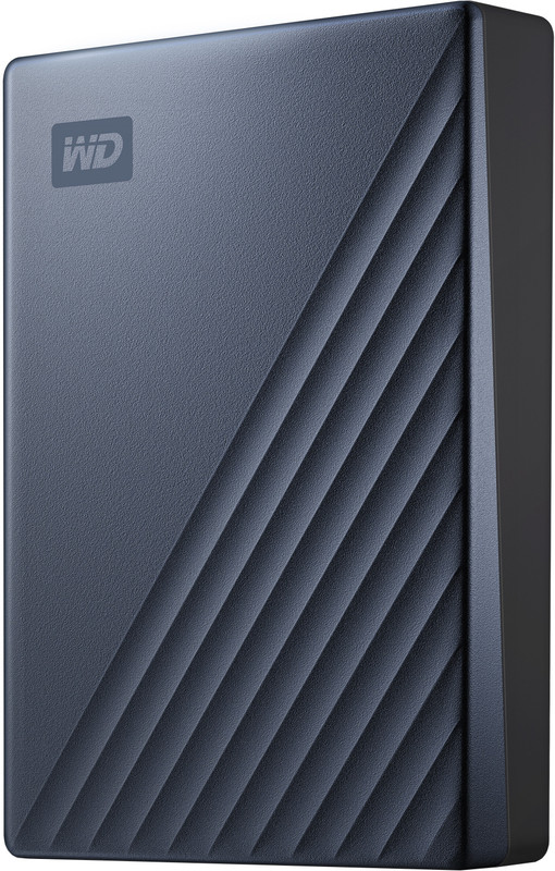 WD My Passport 6 TB External Hard Disk Drive (HDD) 5 GB/s, USB 3.0 Cable, Compatible with Windows and Mac(Blue)