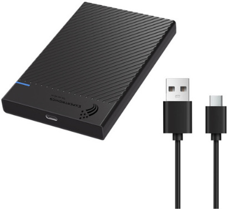 EXPERTRONICS 320 GB External Hard Disk Drive (HDD)(Black)