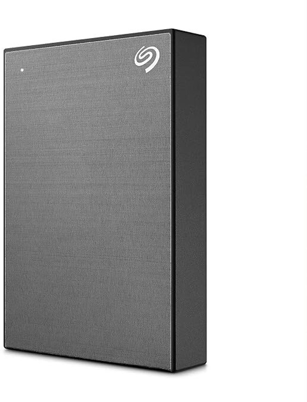 Seagate One Touch 2 TB External Hard Disk Drive (HDD) 120 Mb/s, USB 3.0 Compatible with PC and Mac with 3years Data Recovery Services(Space Gray)