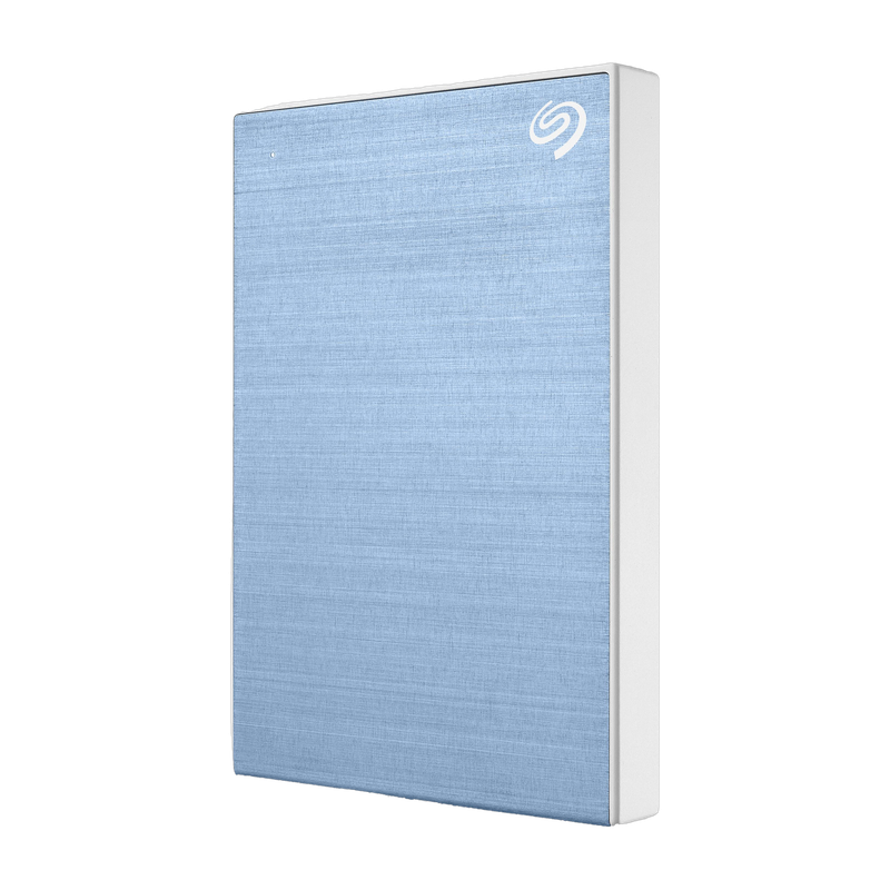 Seagate One Touch Portable 2 TB External Hard Disk Drive (HDD) 120 Mb/s, USB 3.0, for Windows & Mac with 3 years Data Recovery Services(Light Blue)
