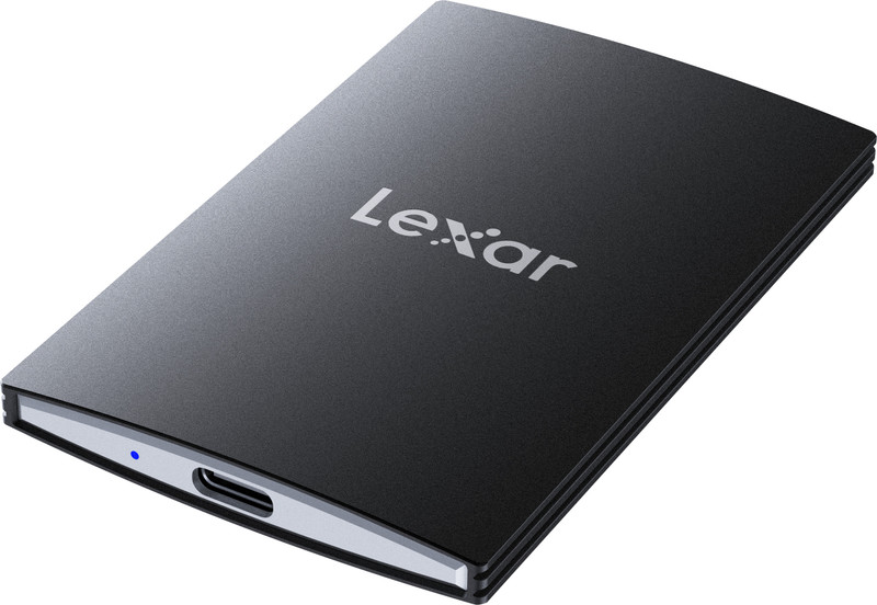 Lexar SL500 1 TB External Solid State Drive (SSD) USB 3.2 Upto 2000Mb/s Read and 1800MB/s Read Speed, Type C(Black)