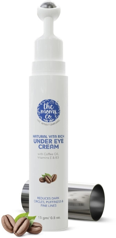 Lovelybee The Moms Co. Natural Vita Rich Under Eye Cream to Reduce Dark Circles(15 g)