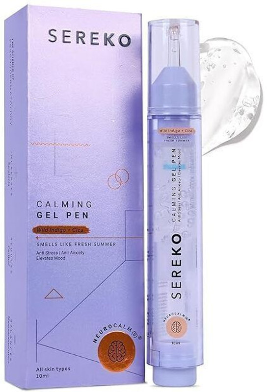 SEREKO Calming Gel Pen Under Eye Cream for Reduce Dark Circles,Puffy Eye &Stress Relief(10 ml)