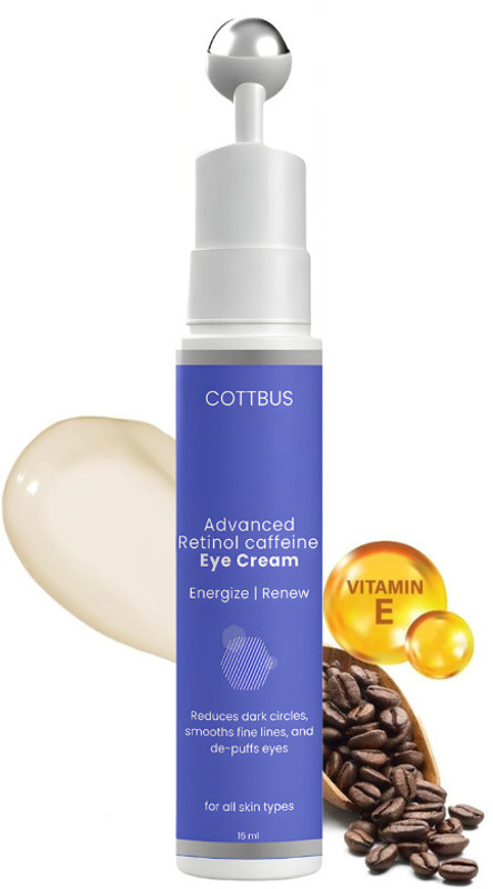 cottbus Under Eye Cream for Dark Circle Remover Cream , Wrinkles Removal Cream (15ml)(15 ml)
