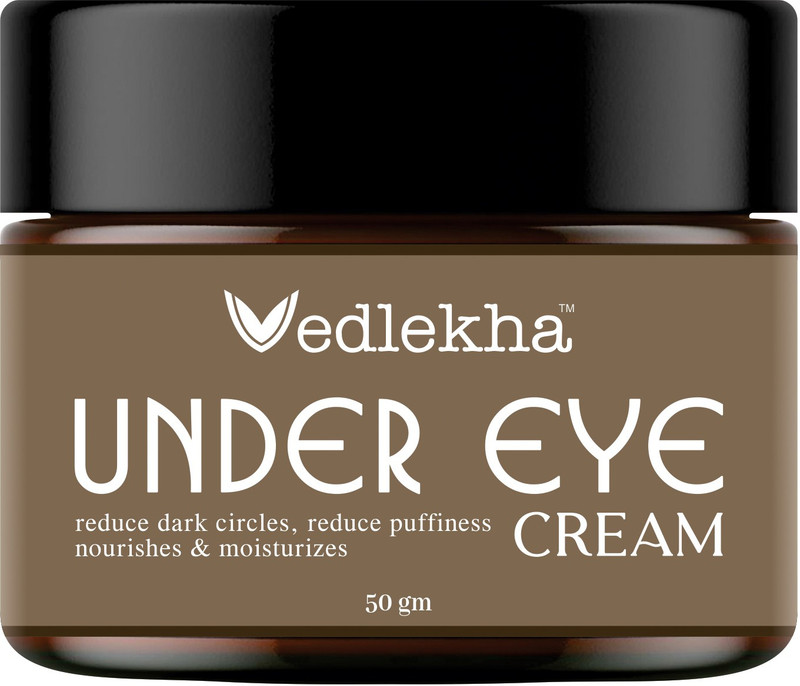 Vedlekha Under Eye Cream For Bye Bye Dark Circles Reduces Eye Puffiness-(50 g)