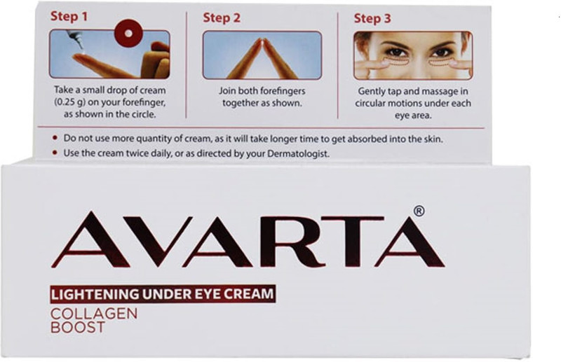 Avarta Lightening Under Eye Cream| For Collagen Boost & Eye Care(10 g)