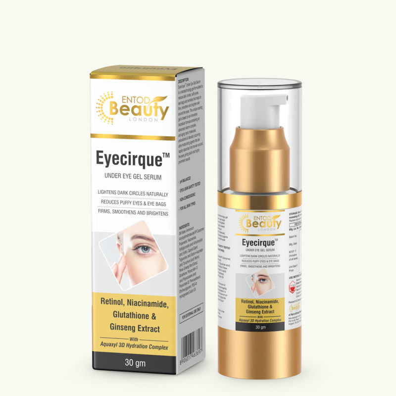 Eyecirque Cofee Under Eye Gel Cream Serum For Dark Circles, Puffy Eyes & Eye Bags(30 g)