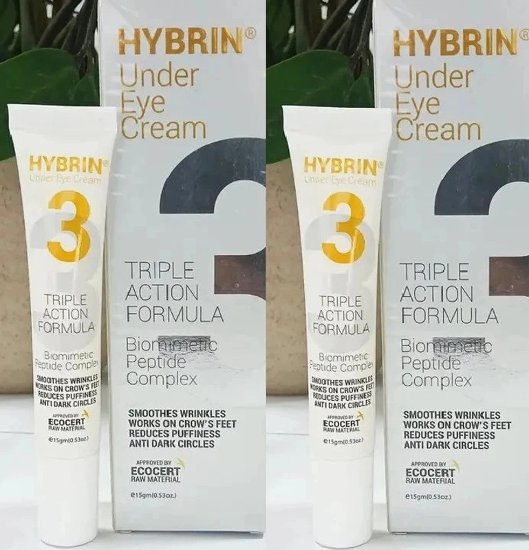 HYBRIN Under Eye Cream | Reduces Dark Circles, Puffiness & Wrinkles(30 g)