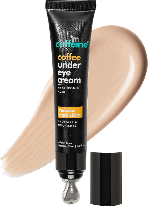 mCaffeine Coffee Under Eye Cream for Women & Men - 94% Users Saw Reduced Dark Circles(15 ml)