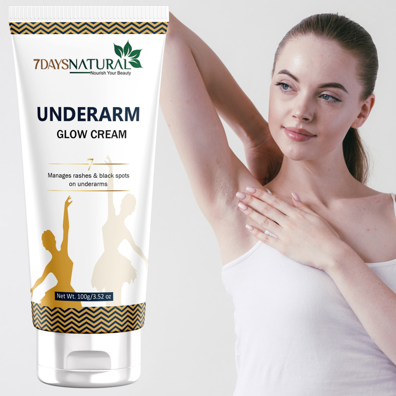 7days natural Dark Underarm and Spots Corrector Cream Skin Lightening Bikni Dark Bum(100 g)