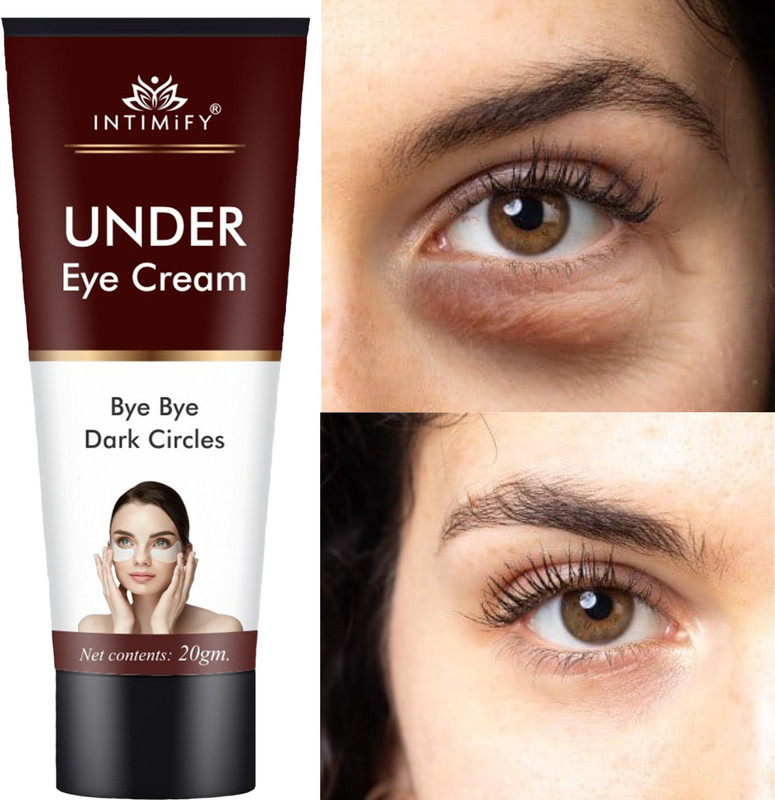 INTIMIFY Anti-Aging Eye Cream for Dark Circles, Fine Lines & Puffiness(20 g)