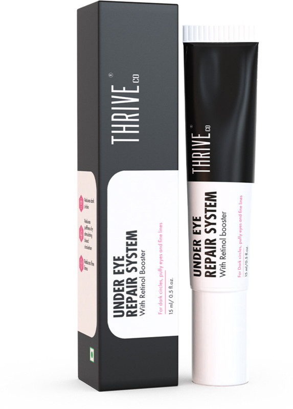 ThriveCo Anti-Ageing Undereye Cream for Dark Circles & Fine Lines, Repair & Brighten Skin(15 ml)
