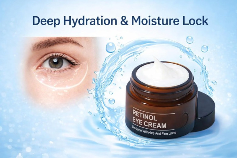 VITAMASH Retinol Eye Cream for Dark Circles & Wrinkles – Anti-Aging Under(50 g)