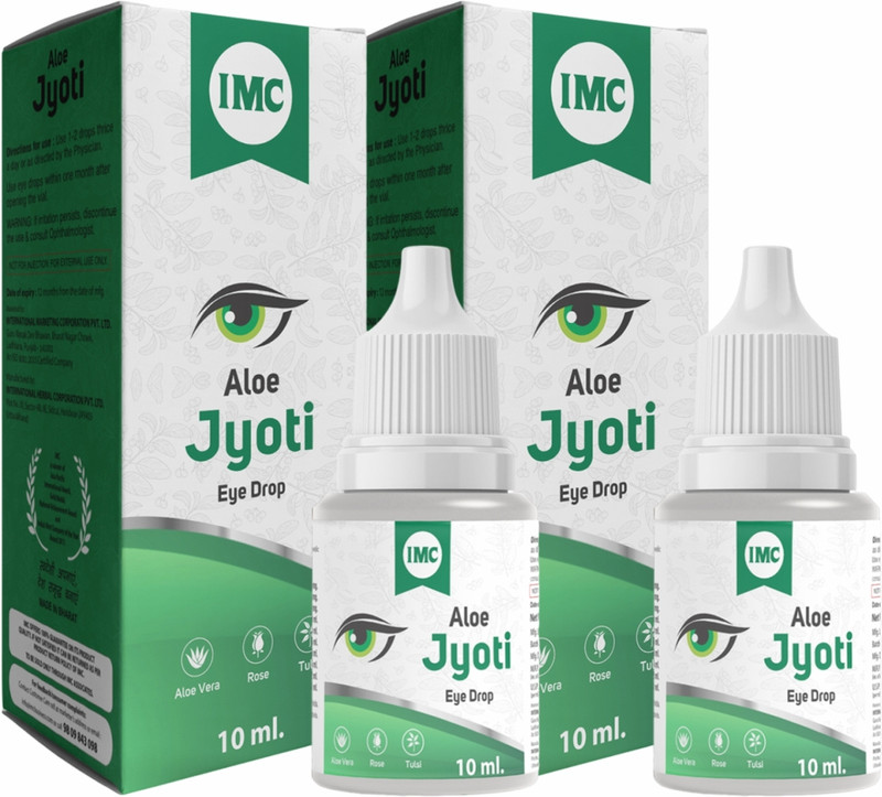 IMC Aloe Jyoti | Keep Your Eyes Clean, Healthy & Shielded from Pollution Eye Drops Eye Drops(20 ml)