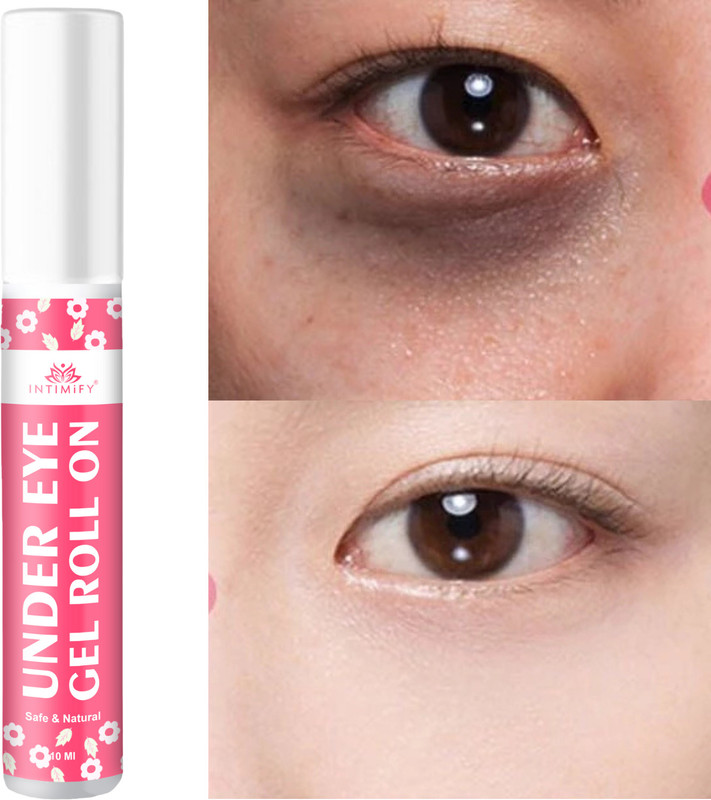 INTIMIFY Under Eye Gel, Targets Wrinkles & Dark Circles, Revitalizes, Nourishes Eye Area(10 ml)