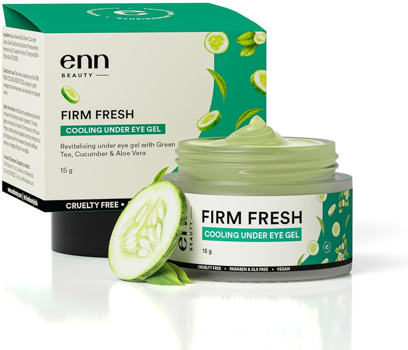 ENN Firm Fresh Cooling Under Eye Gel For Reduce Dark Circles & Puffy Eyes(15 g)