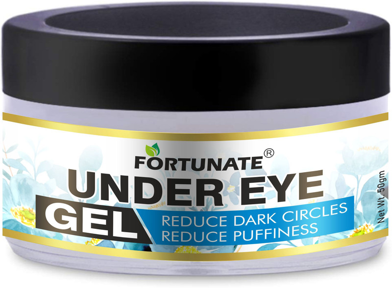FORTUNATE Under Eye Gel for for Dark Circles, Puffy Eyes, Wrinkles & Removal of Fine Lines(50 g)