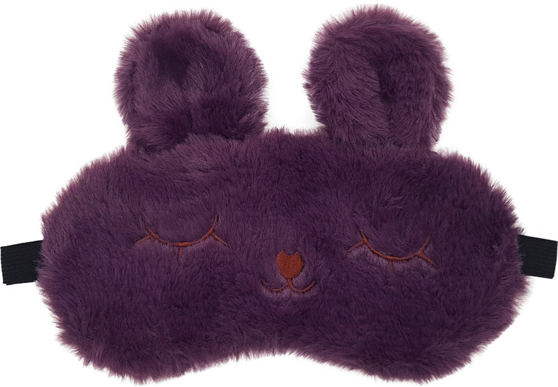 Jenna Fur Bunny Brown Gel Sleeping Eye Mask for Insomnia, Meditation, Puffy Eyes and Dark Circles(1 g)