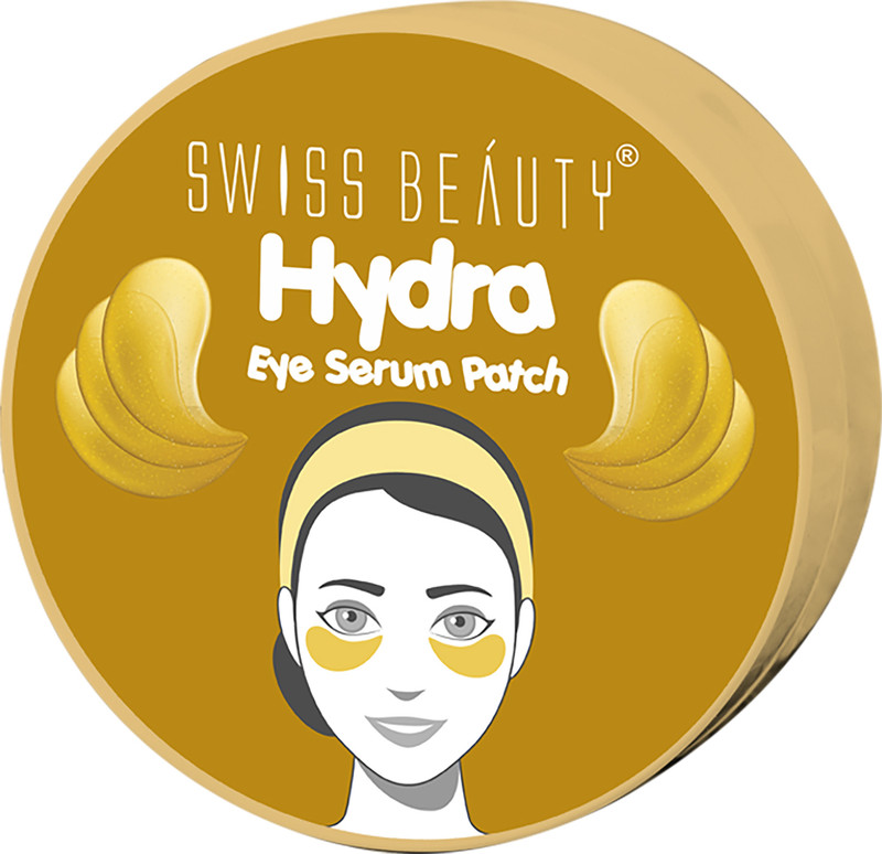 SWISS BEAUTY Hydra Eye Serum Patch for Nourishment | Anti-wrinkle | Anti-aging | Reduce Dark Circles - (Golden, Pack of 60pcs)(60 g)