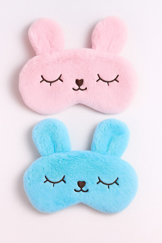 Varnar Fur Super Soft Cute Cartoon Sleeping Eye Mask - Fur Cute Eye Mask-218-210(2 g)