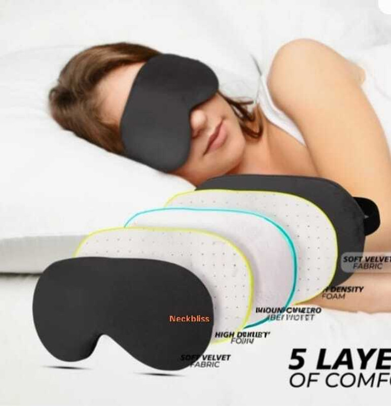 Ymir Nap Eye Mask For Sleeping Smooth Sleeping Mask, Sleep Mask With Adjustable Strap(49 g)