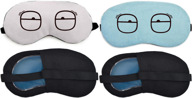 JEWELORRA Reusable Cooling Gel Eye Mask for Puffy Eyes and Headache Relief(150 g)
