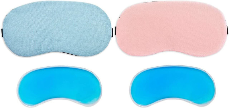 JK ENTERPRISE Eye Mask For Dry Eye,Puffy Eye, Dry Eye,Eye Fatigue (Blue-Square, Grey-Superman)(200 g)