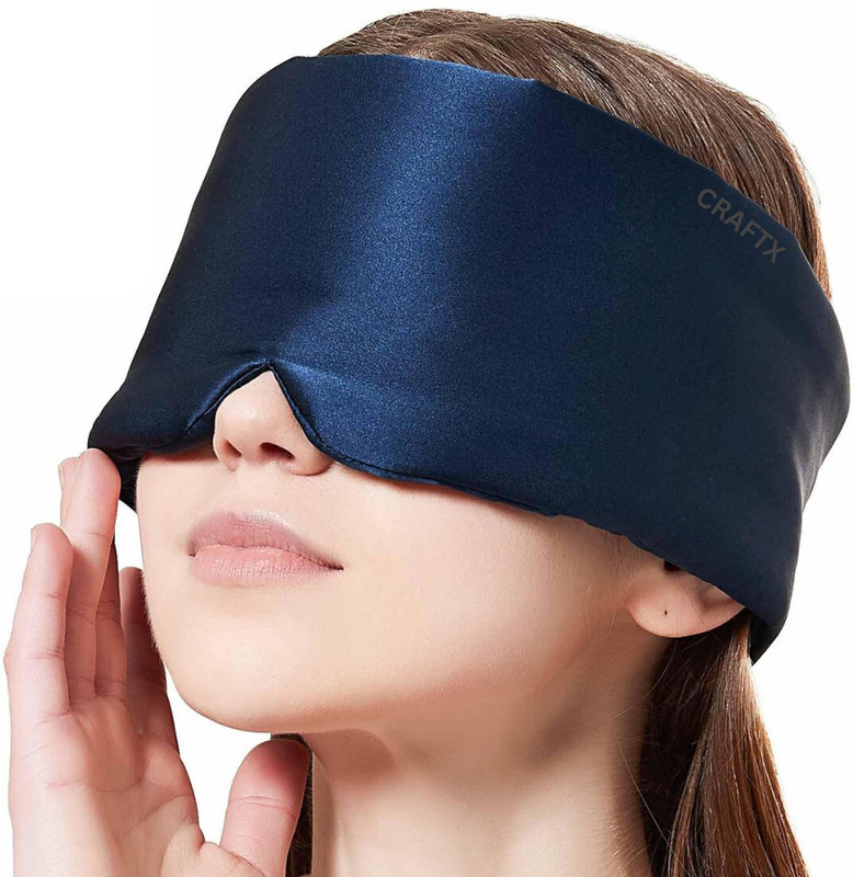 craftx Luxury Contoured Sleep Mask – Ultra-Soft, Light Blocking for Deep Sleep & Travel(1 g)