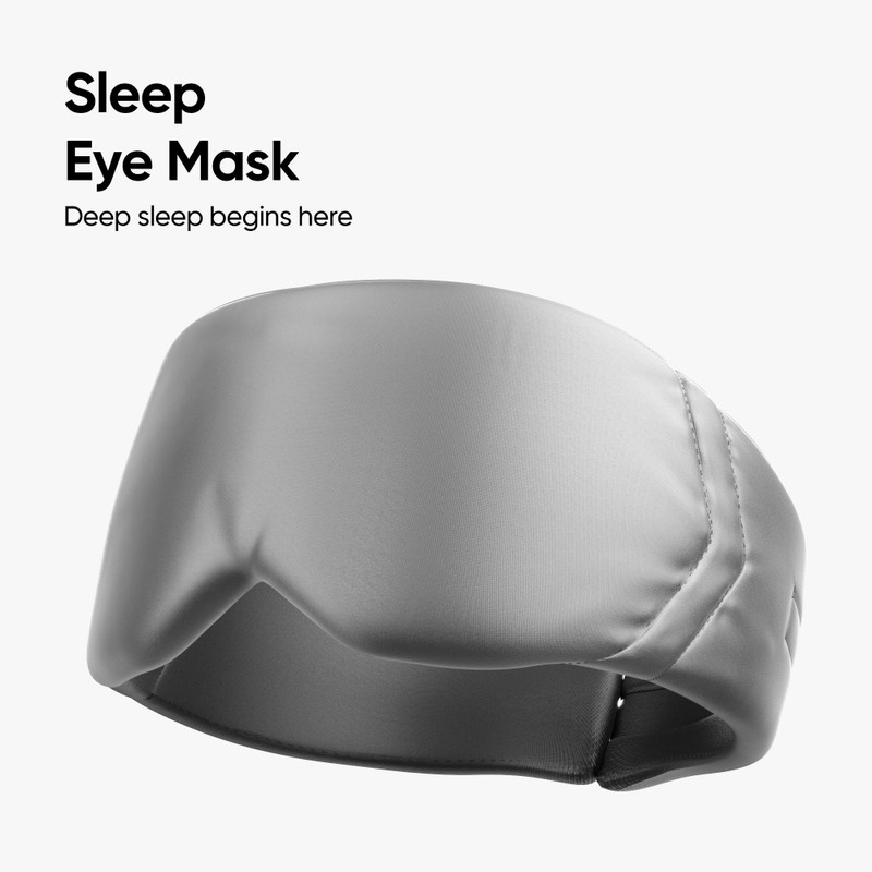 Frido Sleep Eye Mask Light Blocking Adjustable Ultra-Soft Unisex Mask Peach(1 Unit)