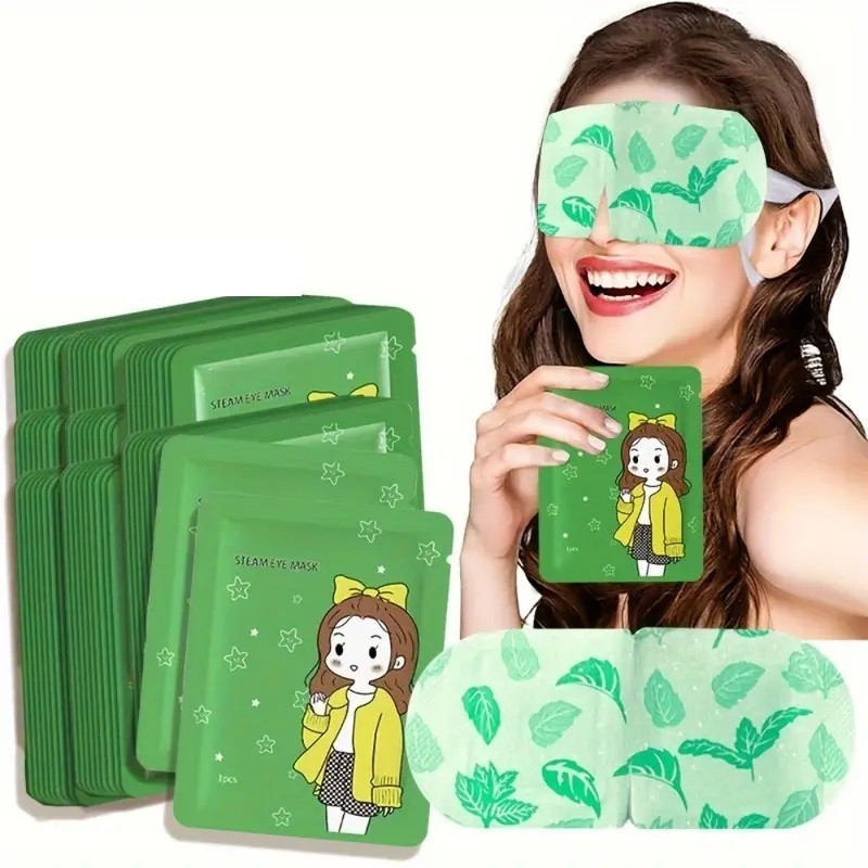 Lovely Days Self-Heating Soothing Steam Eye Masks, Latex-Free, Disposable Warm Compress(10 ml)