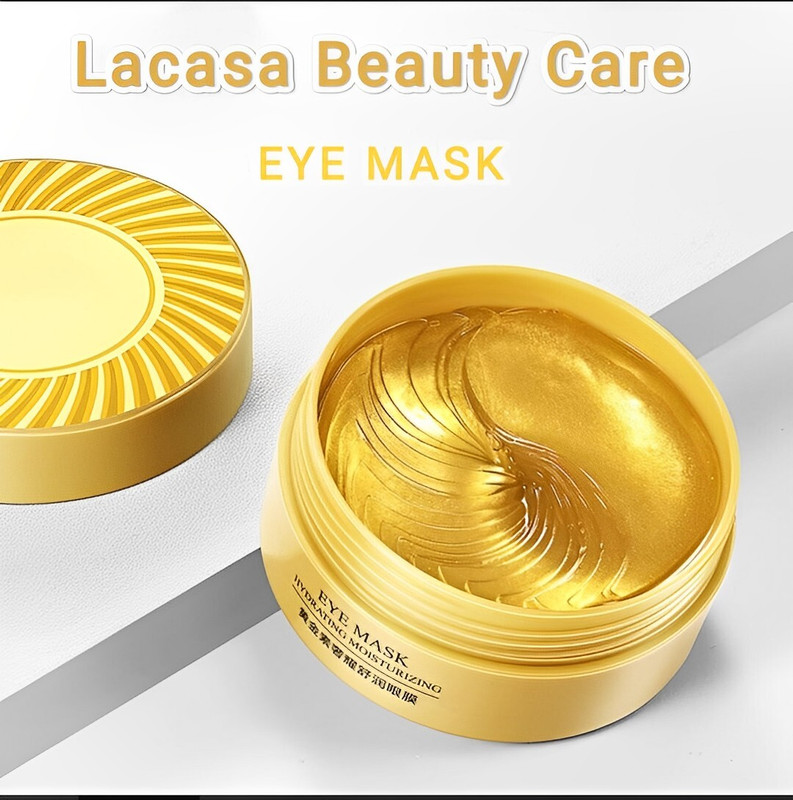 LACASA BEAUTY CARE HYDROGEL UNDER EYE PATCHES to Reduce Dark Circles(80 g)