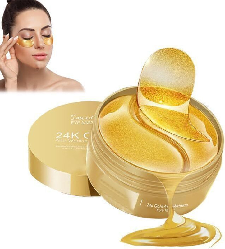 OnisHomes Under Eye Mask Cooling Pad To Remove Dark Circles (60 Pack)(60 g)