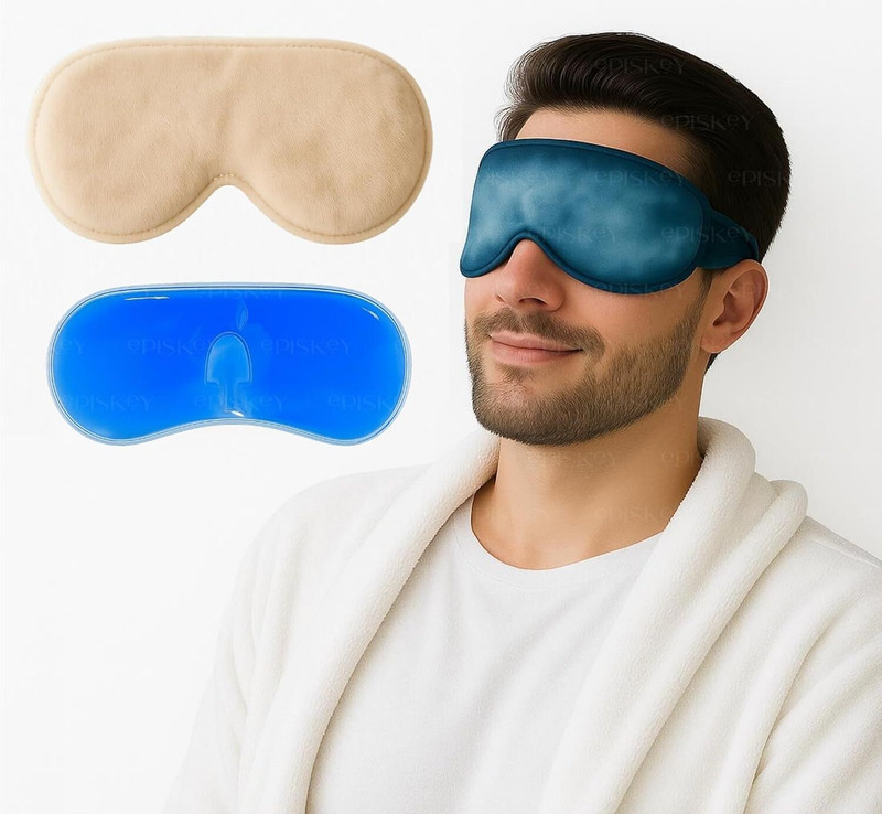 Kienlix Cooling Gel Relaxing Eye Mask for Dark Circles, Dry Eyes(0.5 ml)