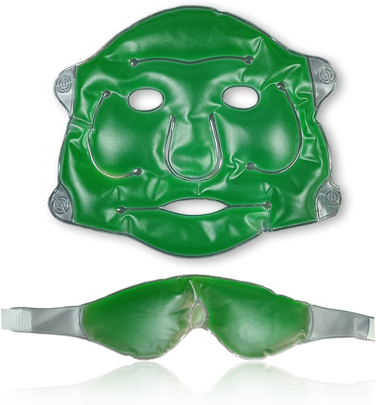 AJICA Aloe Vera Face Cooling Gel Mask with Aloe Eye Cooling Mask For Dark Circles(100 g)