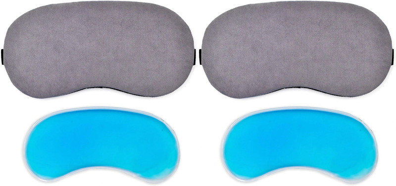 JK ENTERPRISE Most Creative Eye Masks with Ice Pack Sleeping Mask for Travelling gel mask (pack of 2 pc )(150 ml)