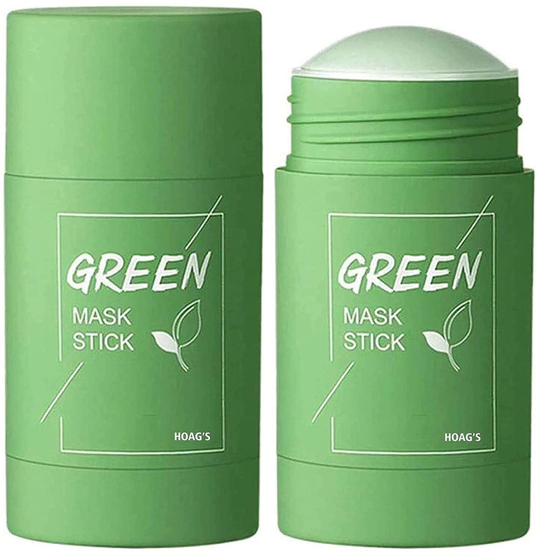 DeepCuisine Beauty Green Tea Mask Stick for Face Purifying Clay All Skin Types  Face Shaping Mask