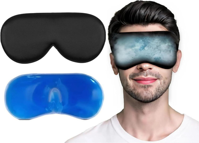 Navela Gel Eye Mask Cooling Pad Sleeping Mask Ice Pack For Dark Circles Puffy Eyes(100 g)