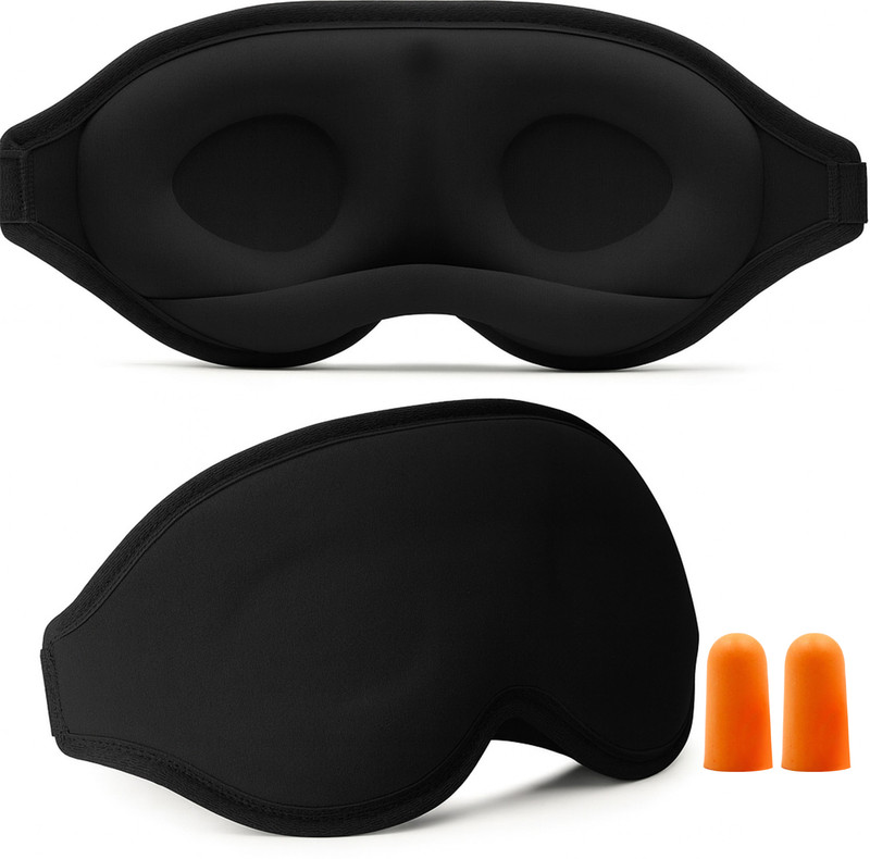 LYROVO 3D Contoured Eye Mask for Sleeping Men & Women(0.9 g)