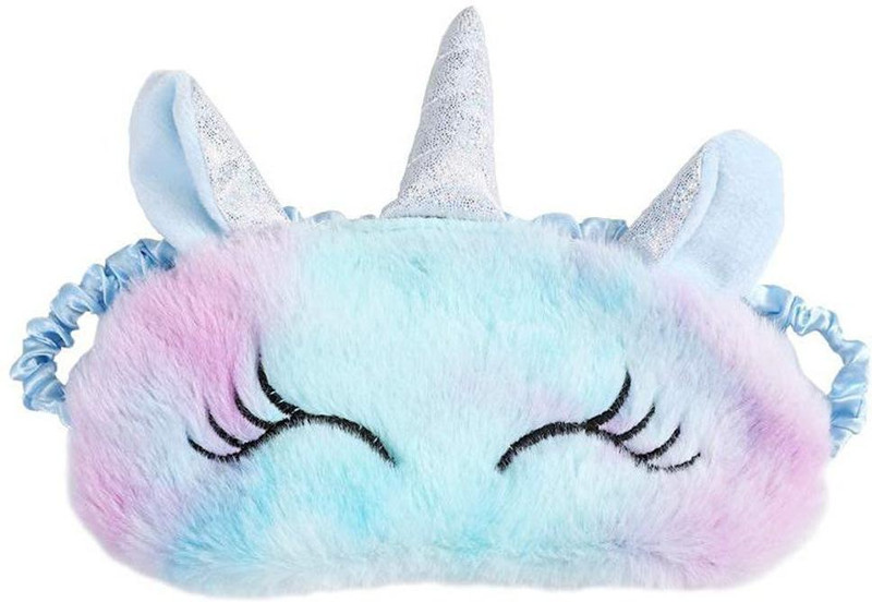 H&M Store Multicolor Soft Plush Sleeping Mask, Horn Blindfold Eye Cover(1 ml)