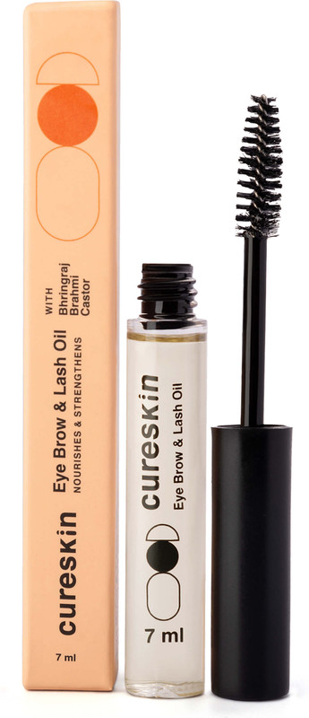 cureskin Eye Brow & Lash Oil | Nourishes and Strengthens(7 ml)