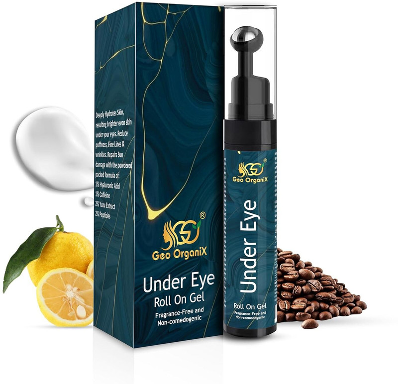 GEO ORGANIX Under Eye Roll-On Gel(15 ml)